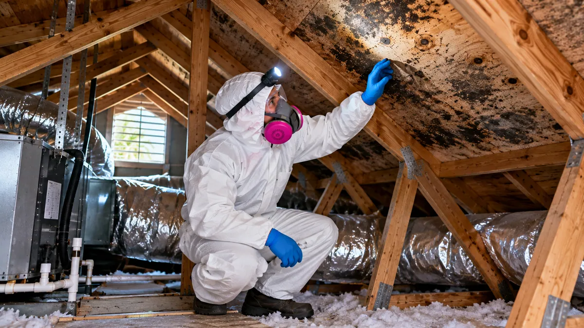 Attic Mold Removal in Lake Harbor