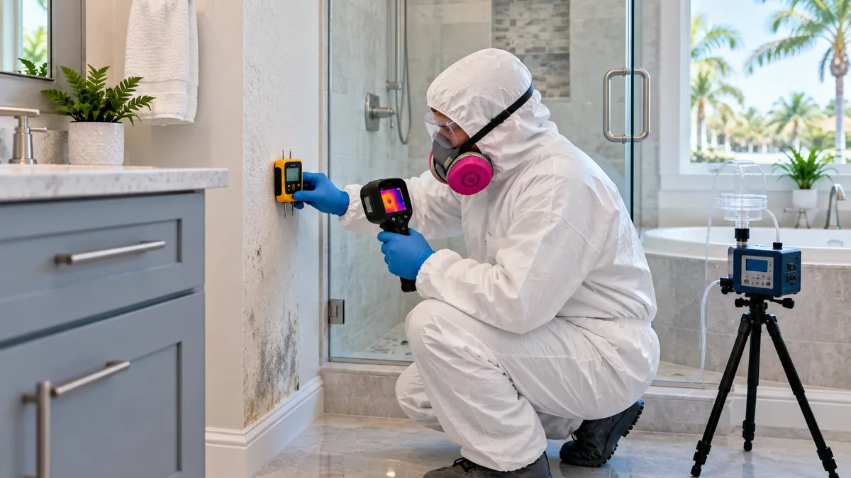 Mold Inspection and Testing in Lake Harbor